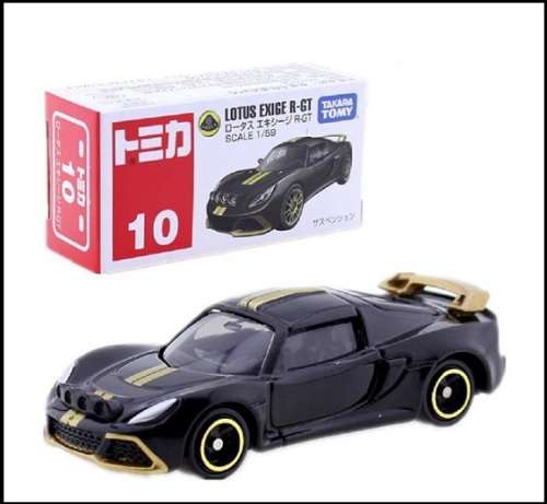 Takara Tomy Diecast Model Car No 10 Lotus Exige R-GT 1/59 scale new in pack