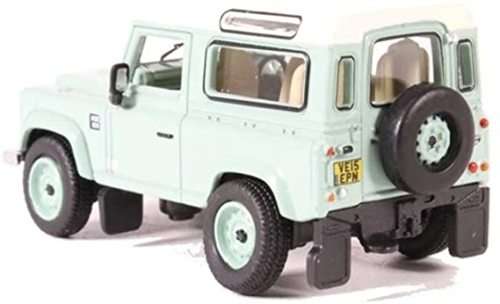 Oxford Diecast Model Car LRDF007HE Land Rover Defender 90 Stationwagon Heritage Release 1/76 OO rail