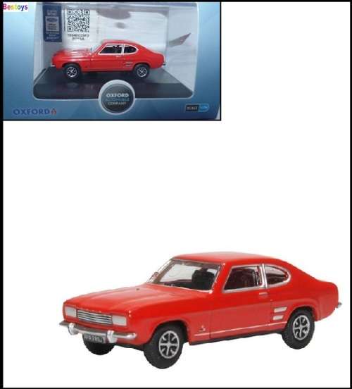 Oxford Diecast Model Car CP002 Ford Capri MK 1 MKI 1/76 OO Railway scale new in pack