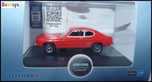 Oxford Diecast Model Car CP002 Ford Capri MK 1 MKI 1/76 OO Railway scale new in pack