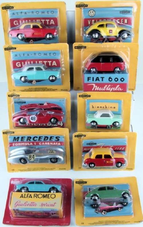 Hachette Mercury Diecast Model Car Collection Alfa Romeo 1900 1/43 scale