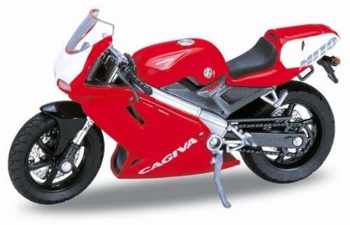 Welly Diecast Model Motorcycle Bike Cagiva Mito 125 1/18 scale new in pack