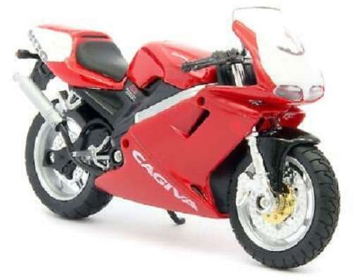 Welly Diecast Model Motorcycle Bike Cagiva Mito 125 1/18 scale new in pack