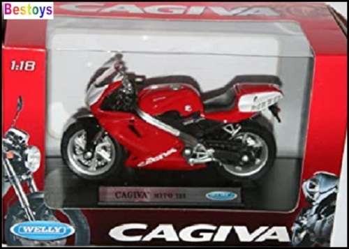 Welly Diecast Model Motorcycle Bike Cagiva Mito 125 1/18 scale new in pack