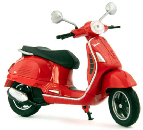 Welly Diecast Model Scooter Vespa GTS 125cc 2017 1/18 scale new in pack