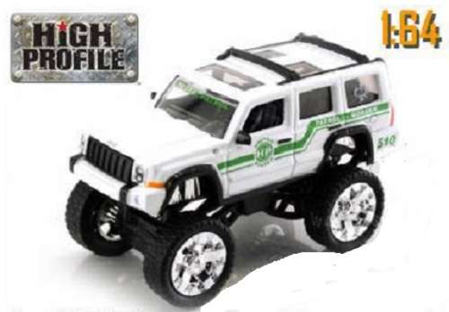 JADA Diecast Model Car High Profile Jeep Commander 2006 1/64 scale new in  pack