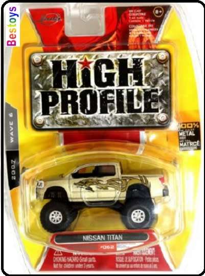 JADA Diecast Model Car High Profile Nissan Titan 1/64 scale new in  pack