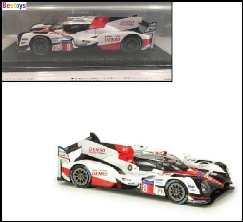 Le Mans Diecast Model Car Collection Toyota TS 050 TS050 Hybrid Gazoo No 8 2017Motorsport 1/43 scale