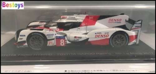 Le Mans Diecast Model Car Collection Toyota TS 050 TS050 Hybrid Gazoo No 8 2017Motorsport 1/43 scale