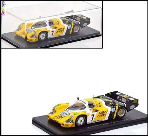 Le Mans Diecast Model Car Collection Porsche 956 No 7 "New Man" 1984 Motorsport 1/43 scale new in pa