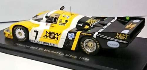 Le Mans Diecast Model Car Collection Porsche 956 No 7 "New Man" 1984 Motorsport 1/43 scale new in pa