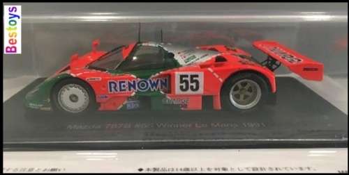 Le Mans Diecast Model Car Collection Mazda 787 B 787B No 55 "Charge" 1991 Motorsport 1/43 scale new