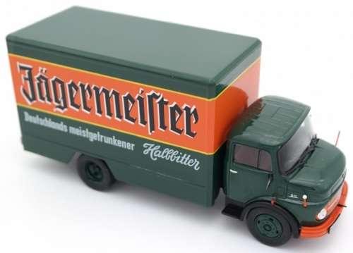 DeAgostini Diecast Model Car Collection Mercedes Benz L 1113 L1113 Truck `Jagermeister` 1/43 scale