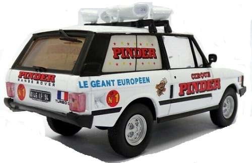 Circus Vehicles Diecast Model Car Collection Range Rover 4x4 "Pinder Circus" 1/43 scale new in pack