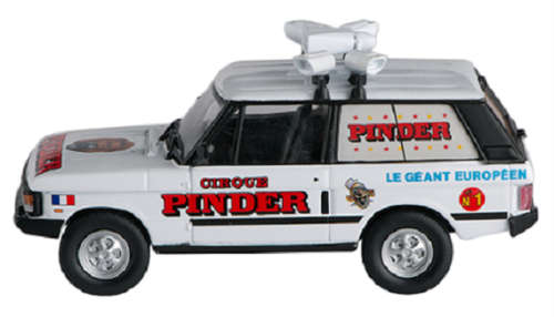 Circus Vehicles Diecast Model Car Collection Range Rover 4x4 "Pinder Circus" 1/43 scale new in pack