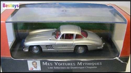 Atlas Diecast Model Car Mercedes Benz 300 SL 300SL W198 1954 1/43 scale new in pack