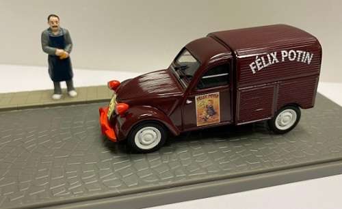 Atlas Diecast Model Car French Utility Vehicles Citroen 2 CV 2CV Fourgonette Spices 1/43 scale new