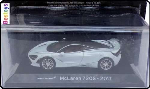 Supercars Diecast Model Car Collection McLaren 720 S 720S 2017 1/43 scale new in pack