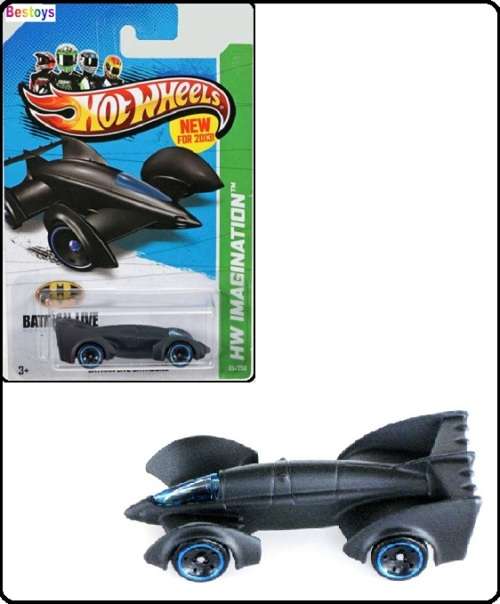 Hotwheels Hot Wheels Diecast Model Car First Ed 2013 65 / 250 Batmobile Batman Live Movie TV new