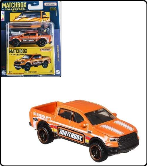 Matchbox Diecast Model Car 2021 Collectors Ford Ranger Pickup 2019 1/64 scale new in pack