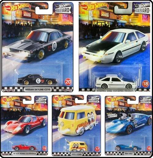 Hotwheels Hot Wheels Diecast Model Car Boulevard Twin Mill new in pack