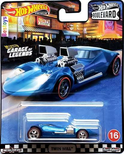 Hotwheels Hot Wheels Diecast Model Car Boulevard Twin Mill new in pack