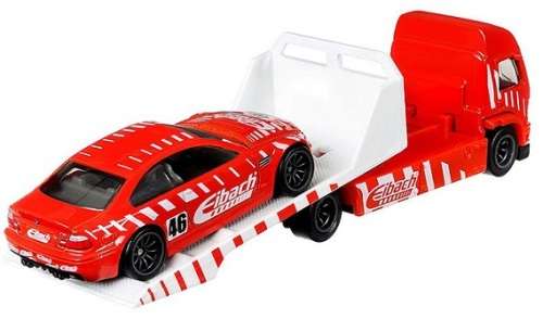 Hotwheels Hot Wheels Diecast Model Car Culture Team Transport BMW M 3 M3 E46 + Aero Lift Truck 1/64