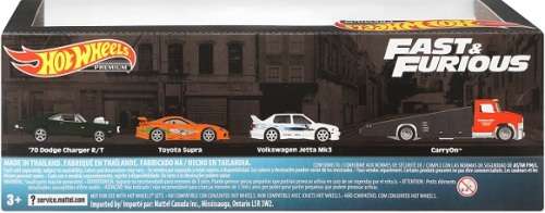 Hotwheels Hot Wheels Diecast Model Car Premium Set VW Volkswagen Jetta Toyota Dodge Truck Fast & Fur