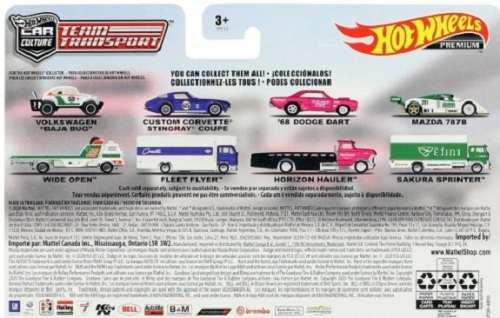 Hotwheels Hot Wheels Diecast Model Car Culture Team Transport VW Volkswagen Baja Bug No 52 + Wide Op