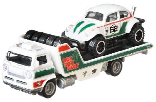 Hotwheels Hot Wheels Diecast Model Car Culture Team Transport VW Volkswagen Baja Bug No 52 + Wide Op
