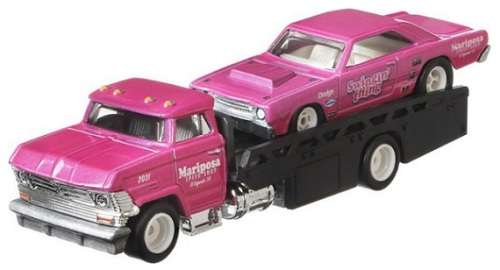 Hotwheels Hot Wheels Diecast Model Car Culture Team Transport Dodge Dart 1968 + Horizon Hauler Recov