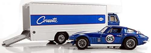 Hotwheels Hot Wheels Diecast Model Car Culture Team Transport Chevy Chevrolet Corvette Stingray Coup