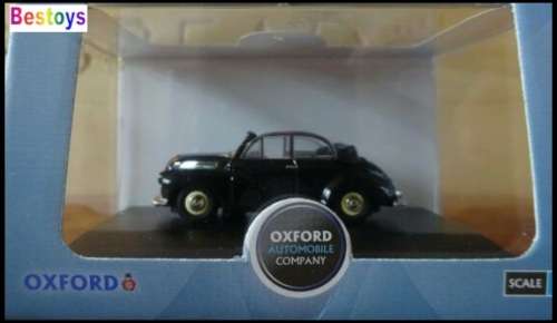 Oxford Diecast Model Car MMC002 Morris Minor Convertible 1/76 OO railway scale new in pack