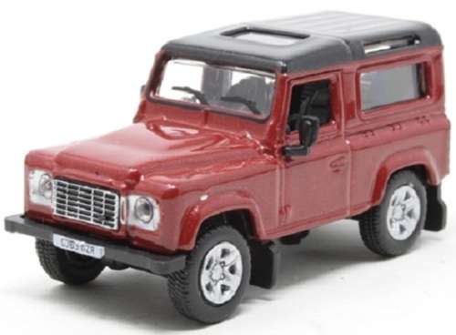 Oxford Diecast Model Car LRDF004 Land Rover Defender 90 Stationwagon 1/76 OO railway scale new in pa