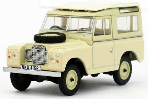 Oxford Diecast Model Car LR3S001 Land Rover Series 3 Stationwagon SWB 1/76 OO railway scale new