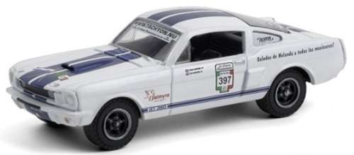 Greenlight Diecast Model Car Rally Mexico 2011 Ford Mustang Shelby GT 350 GT350 1965 Motorsport 1/64