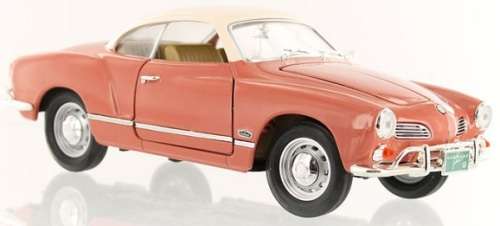 Road Signature Yatming Diecast Model Car 92198 VW Volkswagen Karmann Ghia 1966 1/18 scale new in pac