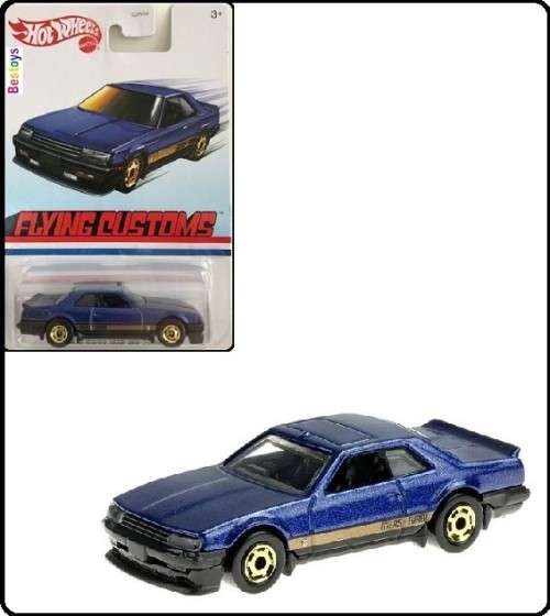 Hotwheels Hot Wheels Diecast Model Car Flying Customs Nissan Skyline RS KDR30 1/64 scale new in pack
