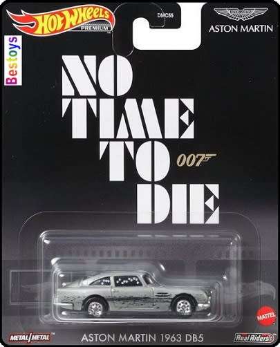 Hotwheels Hot Wheels Diecast Model Car Retro Aston Martin James Bond No Time To Die Movie Film TV