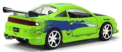 JADA Diecast Model Car Mitsubishi Eclipse Brian Fast & Furious Movie Film TV 1/32 scale new in pack