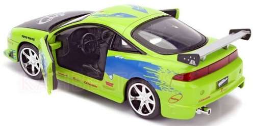 JADA Diecast Model Car Mitsubishi Eclipse Brian Fast & Furious Movie Film TV 1/32 scale new in pack