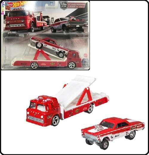 Hotwheels Hot Wheels Diecast Model Car Culture Team Transport Mercury Comet Cyclone 1965 + Ford C800