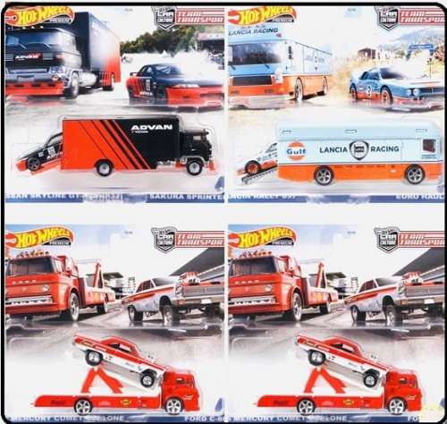 Hotwheels Hot Wheels Diecast Model Car Culture Team Transport Mercury Comet Cyclone 1965 + Ford C800