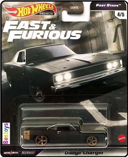 Hot Wheels Hotwheels Diecast Model Car Set Fast & Furious Fast Stars MovieDodge Jeep Ford Mitsubishi