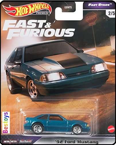 Hot Wheels Hotwheels Diecast Model Car Set Fast & Furious Fast Stars MovieDodge Jeep Ford Mitsubishi