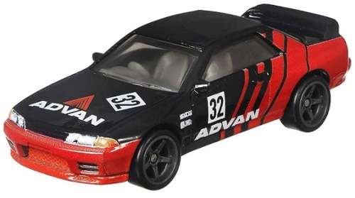 Hotwheels Hot Wheels Diecast Model Car Culture Team Transport Nissan GT R R32 + Sakura Truck "Advan"