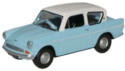Oxford Diecast Model Car N105007 Ford Anglia 1/144 N railway scale new in pack