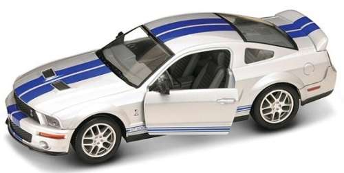 Road Signature Yatming Diecast Model Car 24208 Ford Mustang GT 500 GT500 2007 1/24 scale new in pack