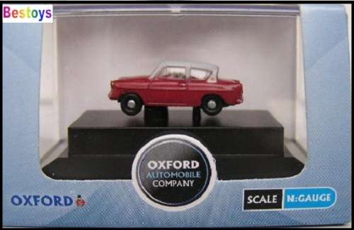Oxford Diecast Model Car N105001 Ford Anglia 1/144 N railway scale new in pack