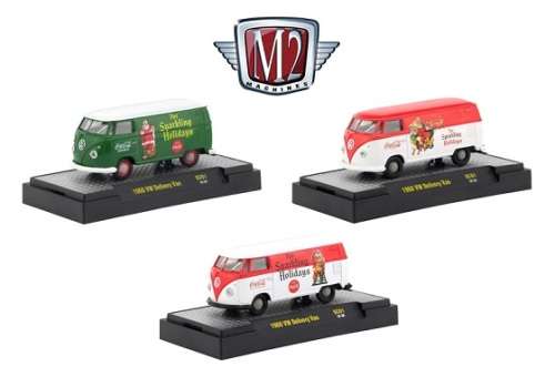 Castline M2 Diecast Model Car VW Volkswagen Kombi Panelvan 1960 `Coca Cola` 1/64 scale new in pack